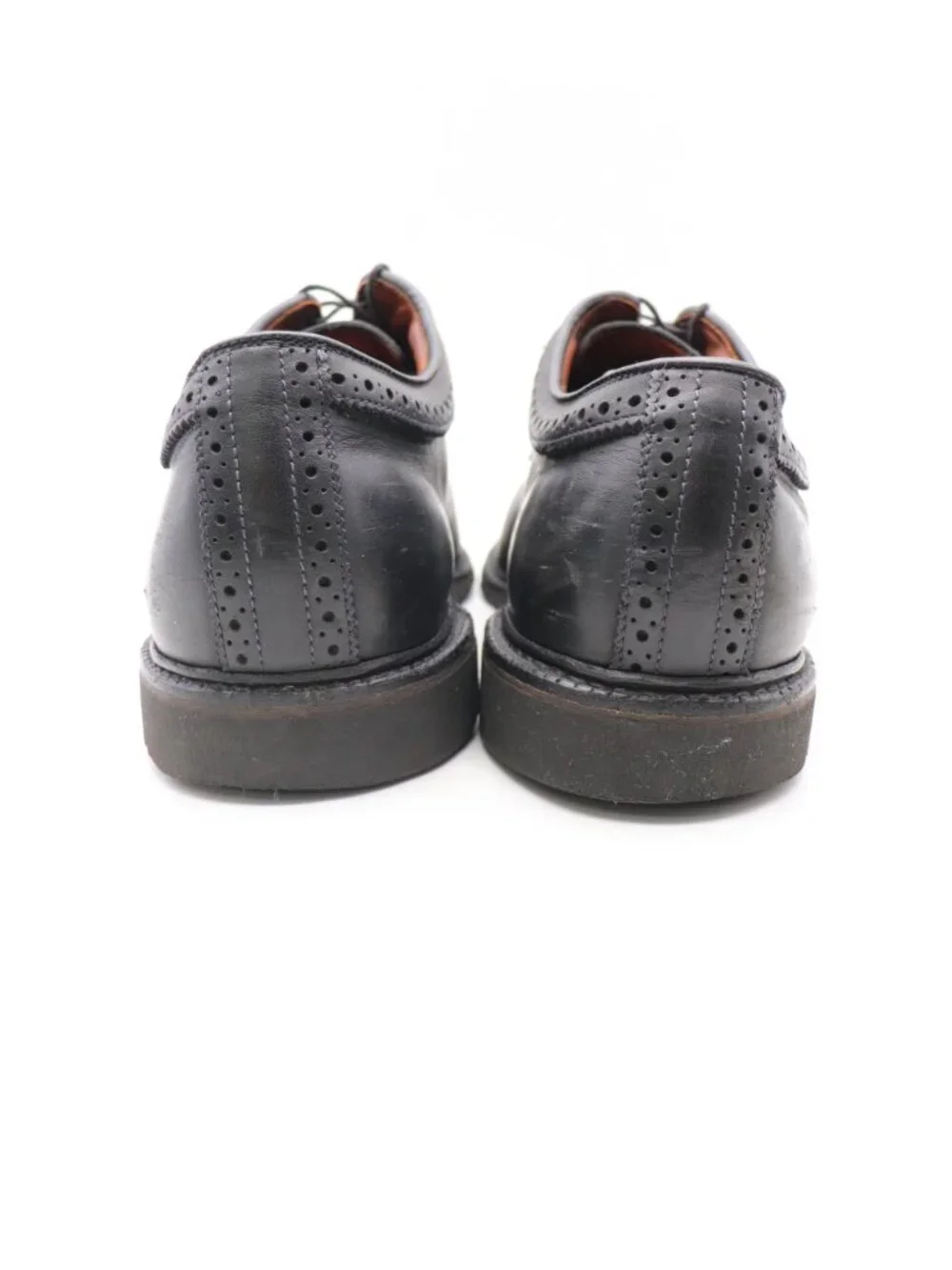 Allen Edmonds Hector Men's Size 13 D Black Leather Cap Toe Oxford Shoe